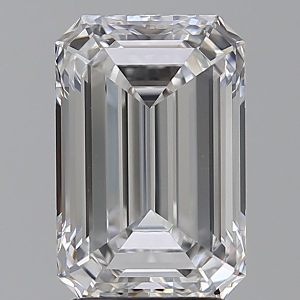 Lab Grown Diamond 3,02Ct D-VVS2 Emerald - IGILG824618524 1