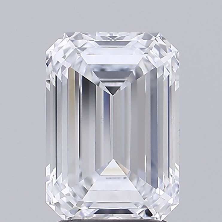Lab Grown Diamond 2,54Ct E-IF Emerald - IGILG812621678 1