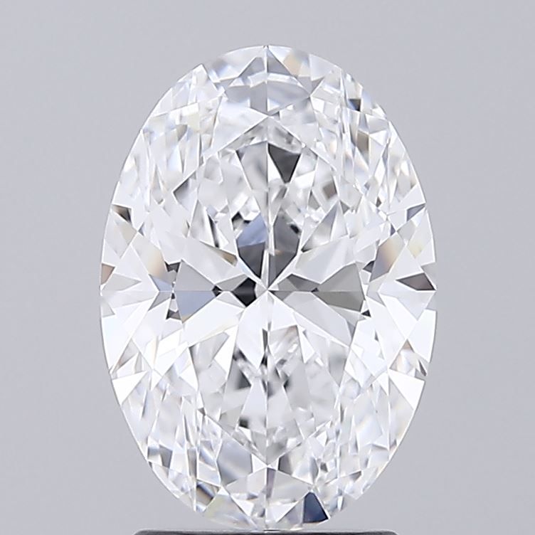 Lab Grown Diamond 2,5Ct D-IF Oval - IGILG812621683 1