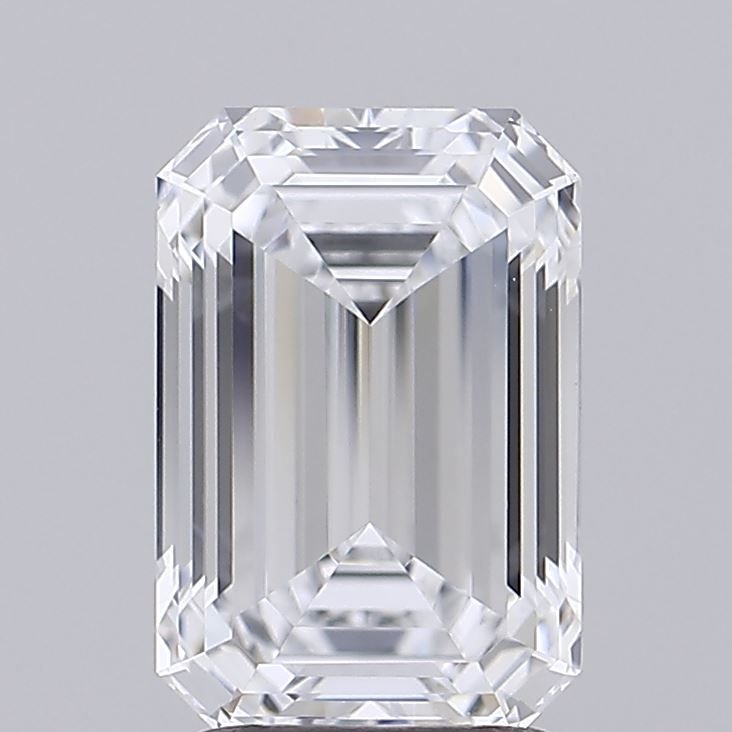 Lab Grown Diamond 2,5Ct D-FL Emerald - IGILG812621669 1