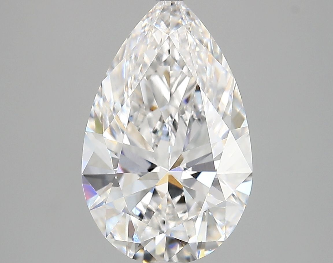 Lab Grown Diamond 3,69Ct D-VVS1 Pear - IGILG821668595 1