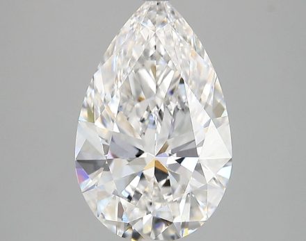Lab Grown Diamond 3,69Ct D-VVS1 Pear - IGILG821668595 1