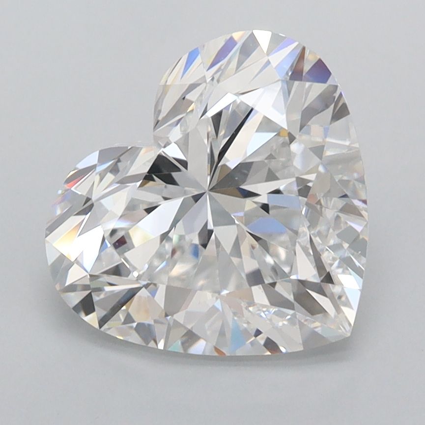 Lab Grown Diamond 3,14Ct D-FL Heart - IGILG816615386 1
