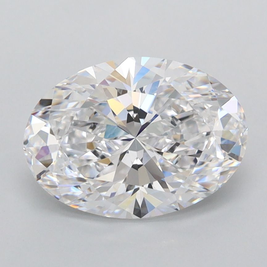 Lab Grown Diamond 2,2Ct D-FL Oval - IGILG816615404 1