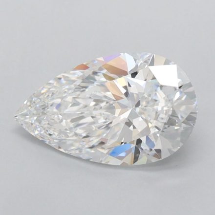 Lab Grown Diamond 1,48Ct D-FL Pear - IGILG816615450 1