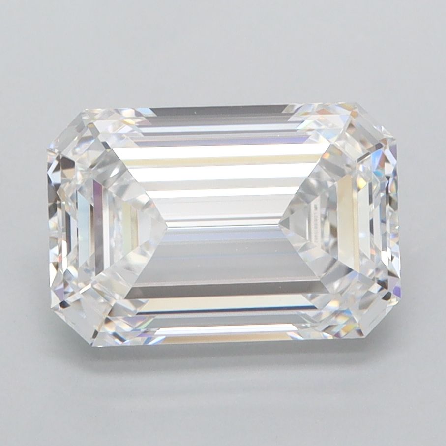 Lab Grown Diamond 2,96Ct D-FL Emerald - IGILG816615982 1