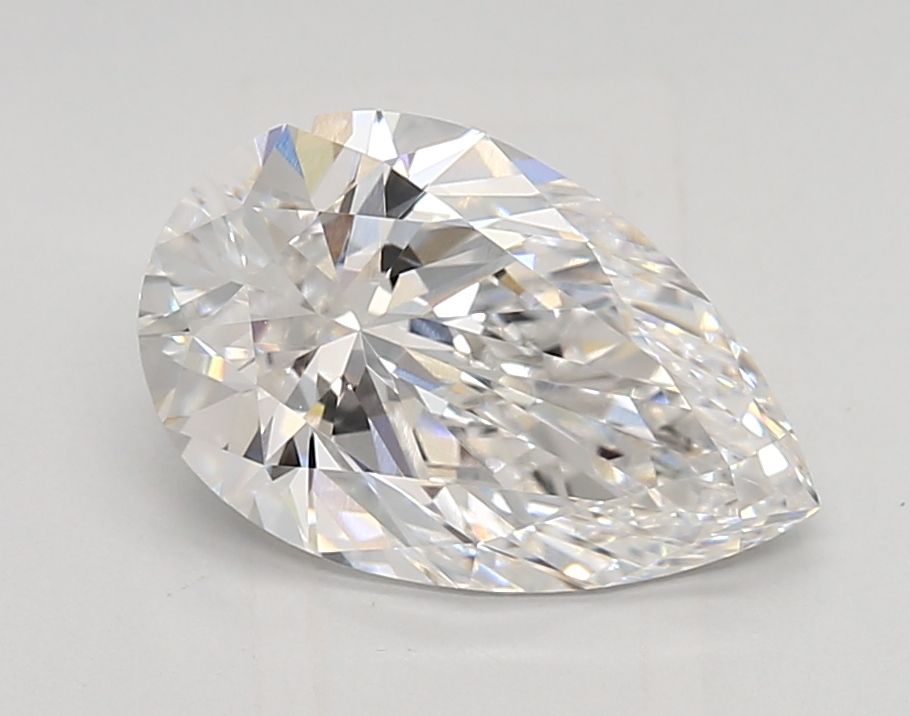 Lab Grown Diamond 2,42Ct E-VVS2 Pear - IGILG826685448 1