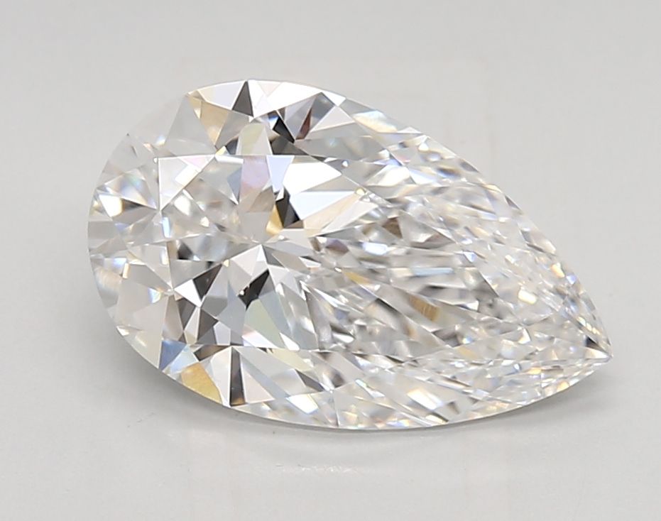 Lab Grown Diamond 2,83Ct E-VVS2 Pear - IGILG826633533 1
