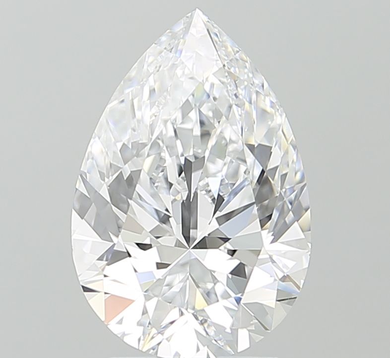 Lab Grown Diamond 3,04Ct E-VVS2 Pear - IGILG826658941 1