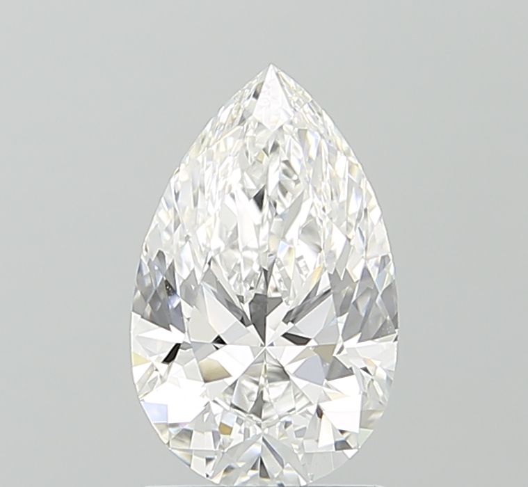 Lab Grown Diamond 1,71Ct E-VVS2 Pear - IGILG818655113 1
