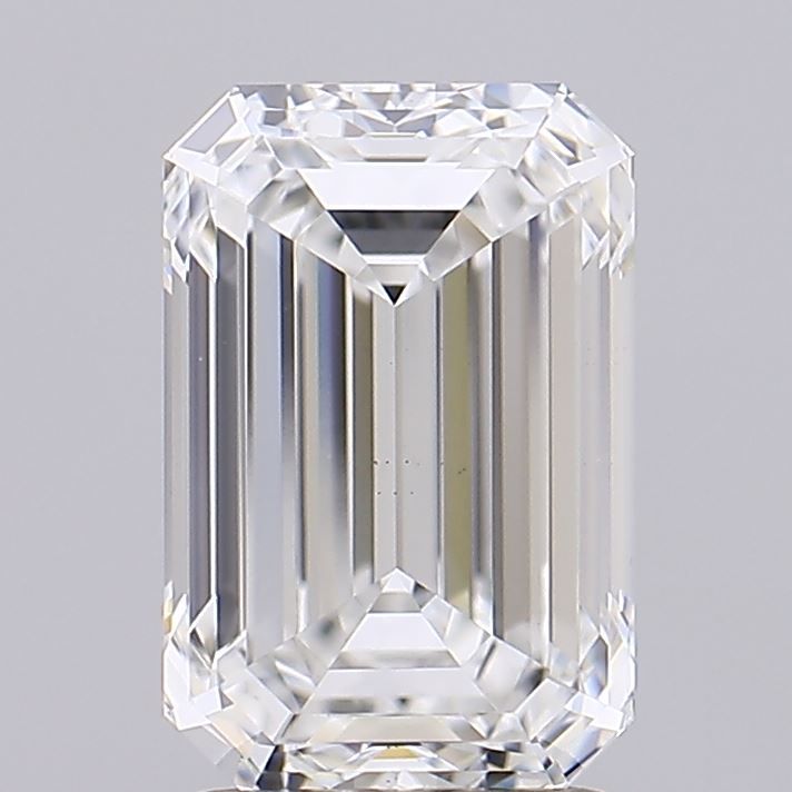 Lab Grown Diamond 2,5Ct E-VS1 Emerald - IGILG826606997 1