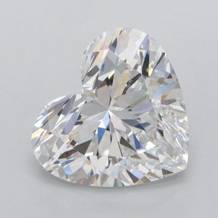 Lab Grown Diamond 3Ct D-FL Heart - IGILG816615468 1