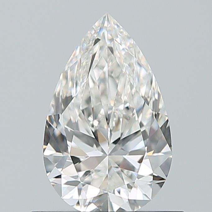 Diamond Natural 0,7Ct G-VVS2 Pear - GIA2554951621 1