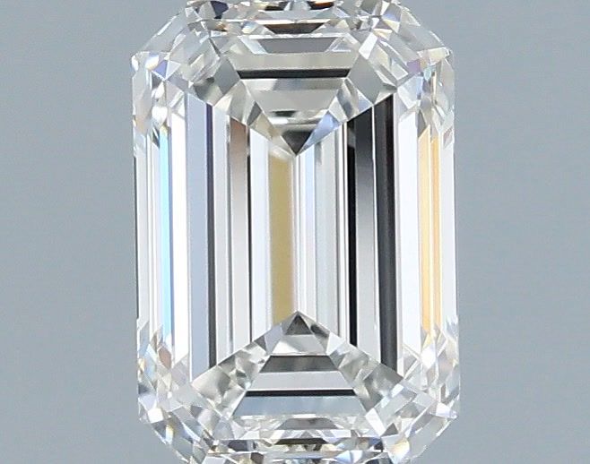 Diamond Natural 0,8Ct H-VVS1 Emerald - GIA7558850113 1