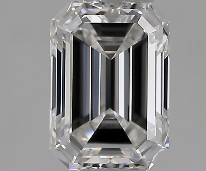 Diamond Natural 0,6Ct E-VVS1 Emerald - GIA5553932018 1