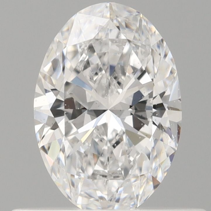 Diamond Natural 0,53Ct D-SI2 Oval - GIA7553987746 1