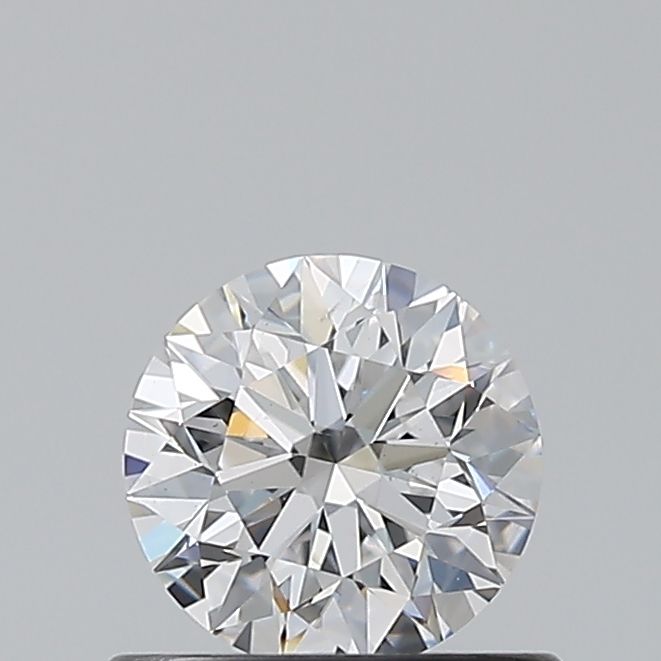 Diamond Natural 0,6Ct D-SI1 Round - GIA7563010081 1