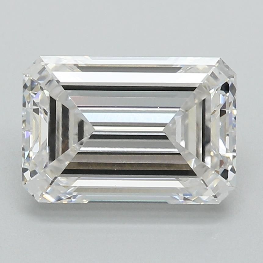 Lab Grown Diamond 1,68Ct F-VS1 Emerald - GIA6472152693 1
