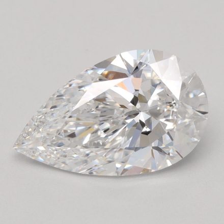 Lab Grown Diamond 1,5Ct D-VVS2 Pear - IGILG630429714 1