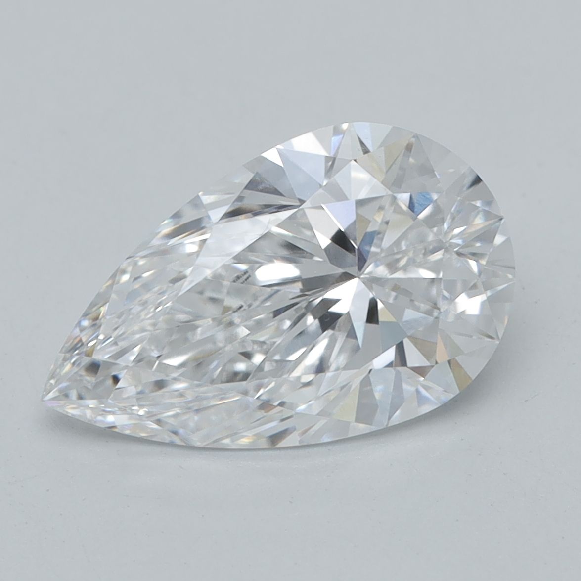 Lab Grown Diamond 1,88Ct D-VVS2 Pear - IGILG639484586 1