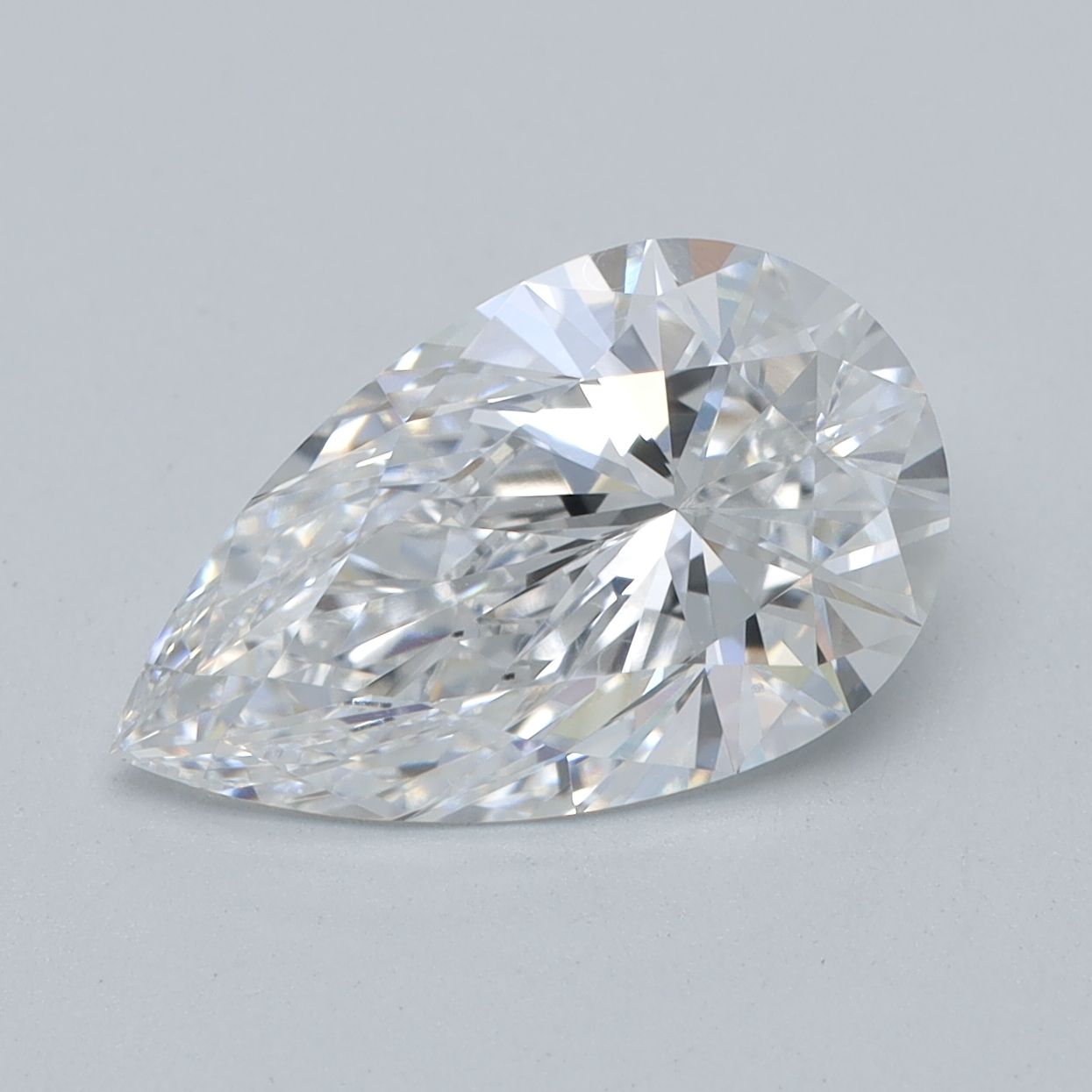 Lab Grown Diamond 1,88Ct D-VVS2 Pear - IGILG606336307 1