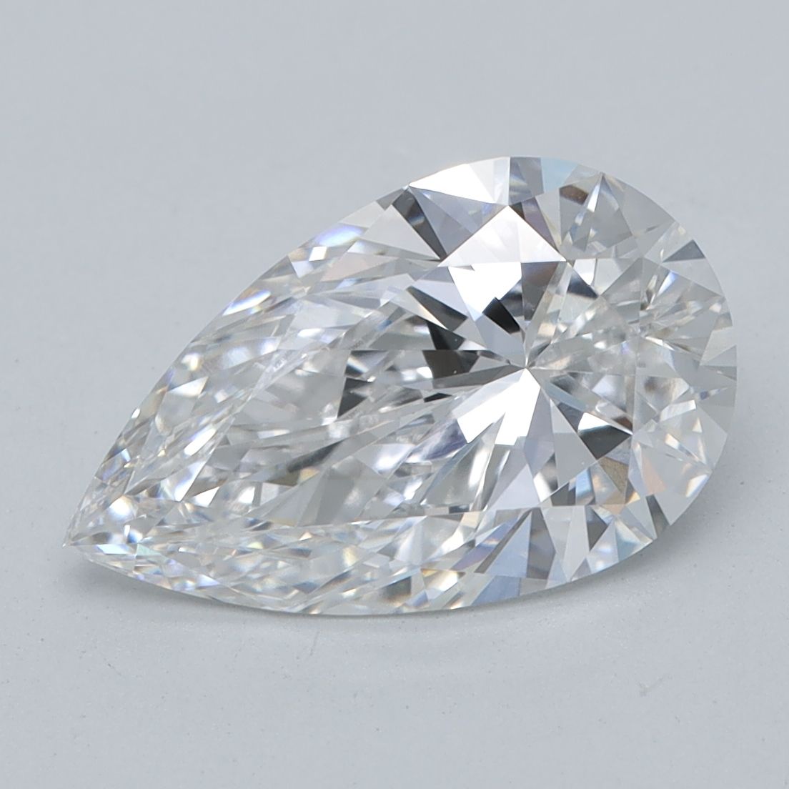 Lab Grown Diamond 1,72Ct D-VVS2 Pear - IGILG608373900 1
