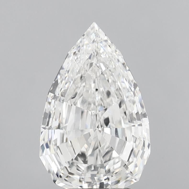 Lab Grown Diamond 3Ct E-VVS2 Pear - IGILG826638594 1