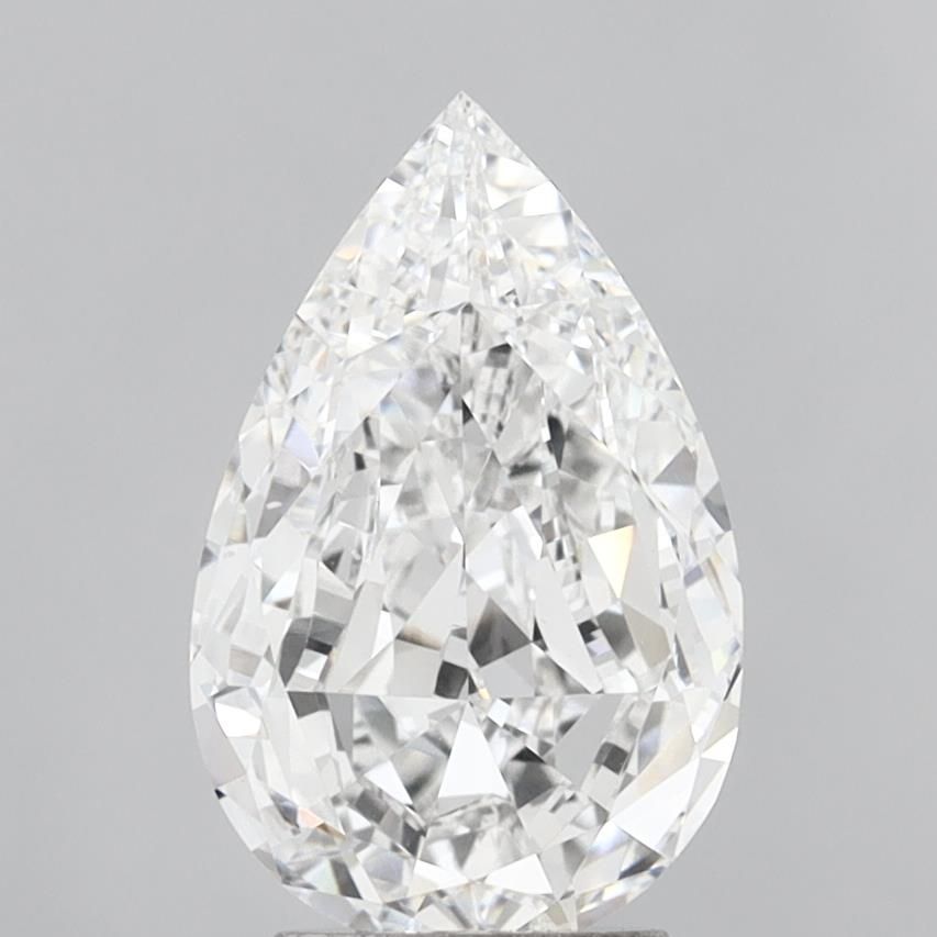 Lab Grown Diamond 2,72Ct D-VS1 Pear - IGILG823678601 1