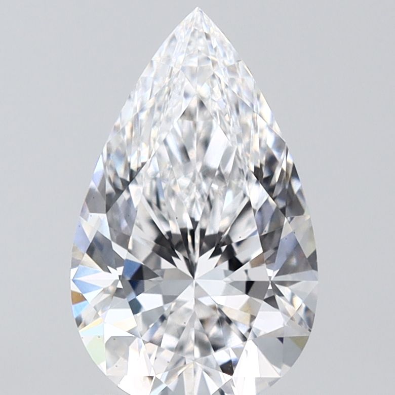 Lab Grown Diamond 1,57Ct D-VS2 Pear - IGILG623419533 1