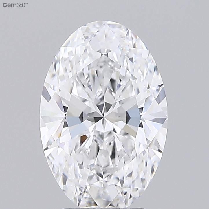 Lab Grown Diamond 3,02Ct D-VVS1 Oval - GIA7533711829 1