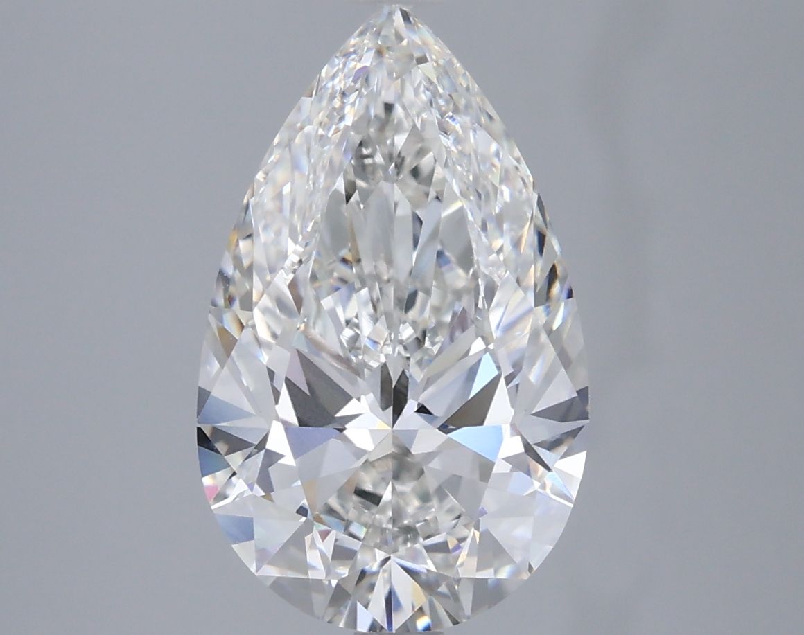 Lab Grown Diamond 3,54Ct F-VVS1 Pear - IGILG735502634 1