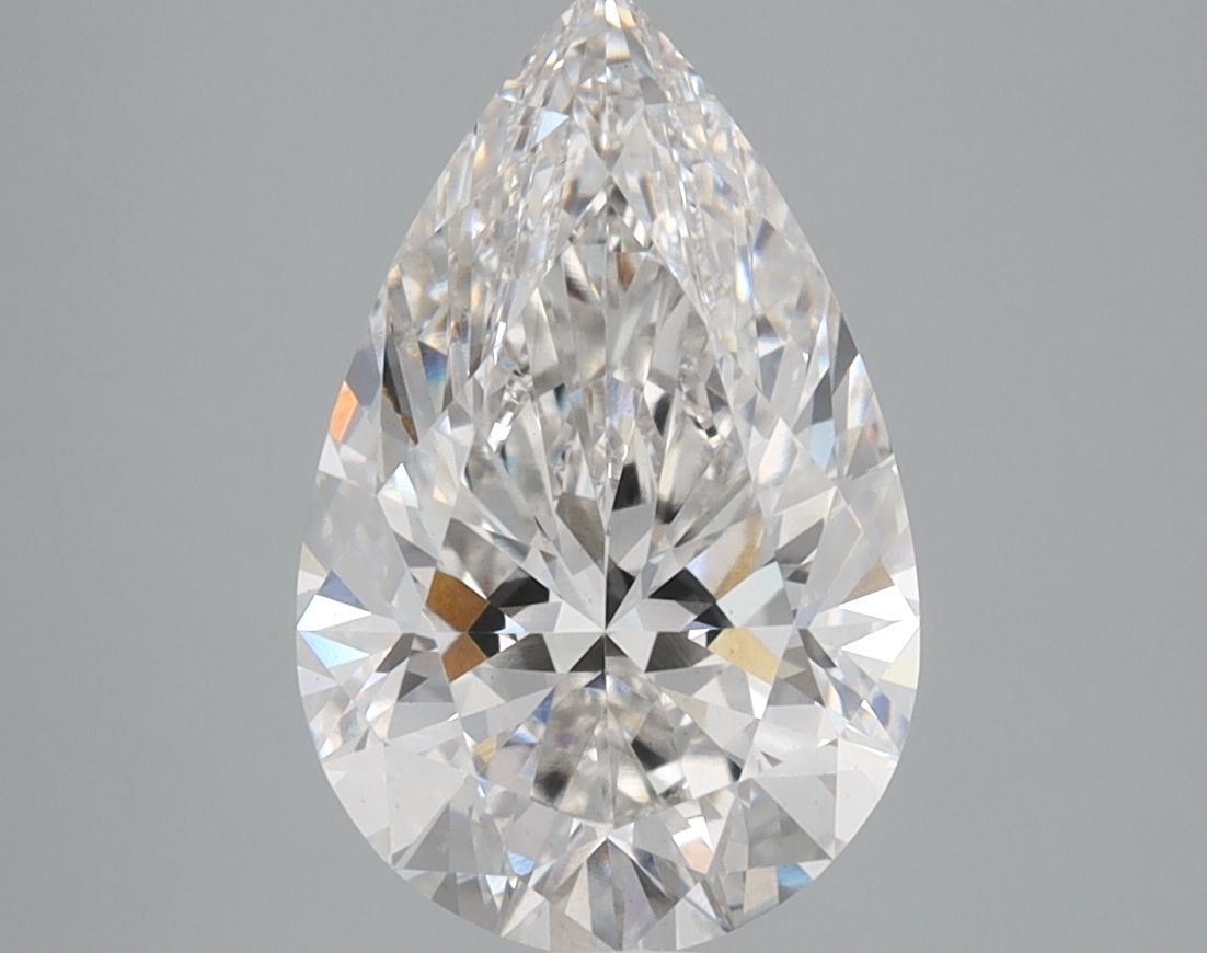 Lab Grown Diamond 2,76Ct F-VS1 Pear - IGILG728515535 1