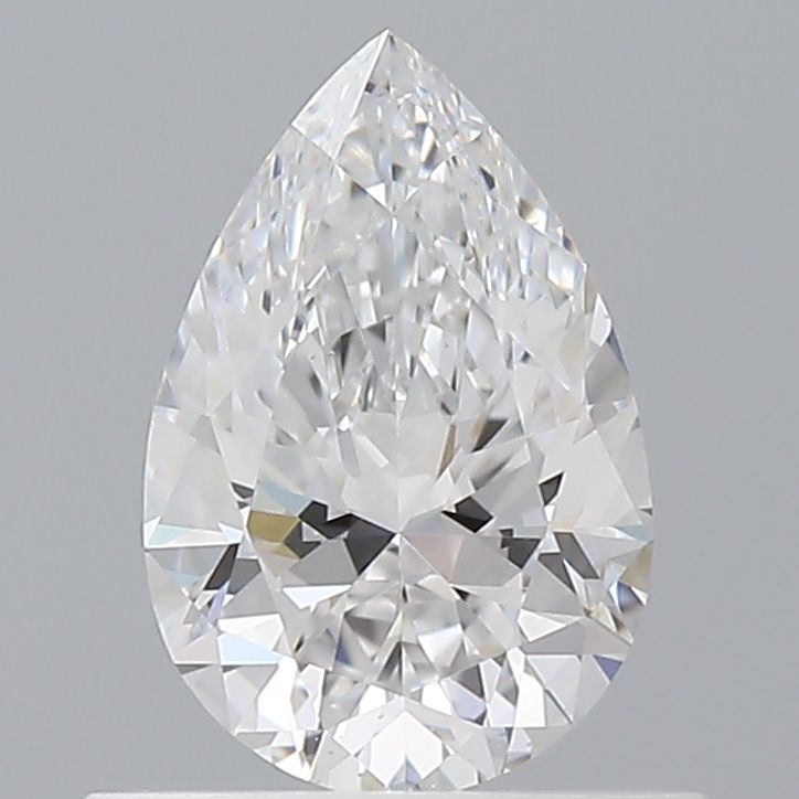 Diamond Natural 0,56Ct D-VS2 Pear - GIA7556989546 1