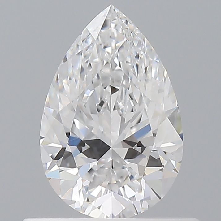 Diamond Natural 0,57Ct D-VVS2 Pear - GIA6551989330 1