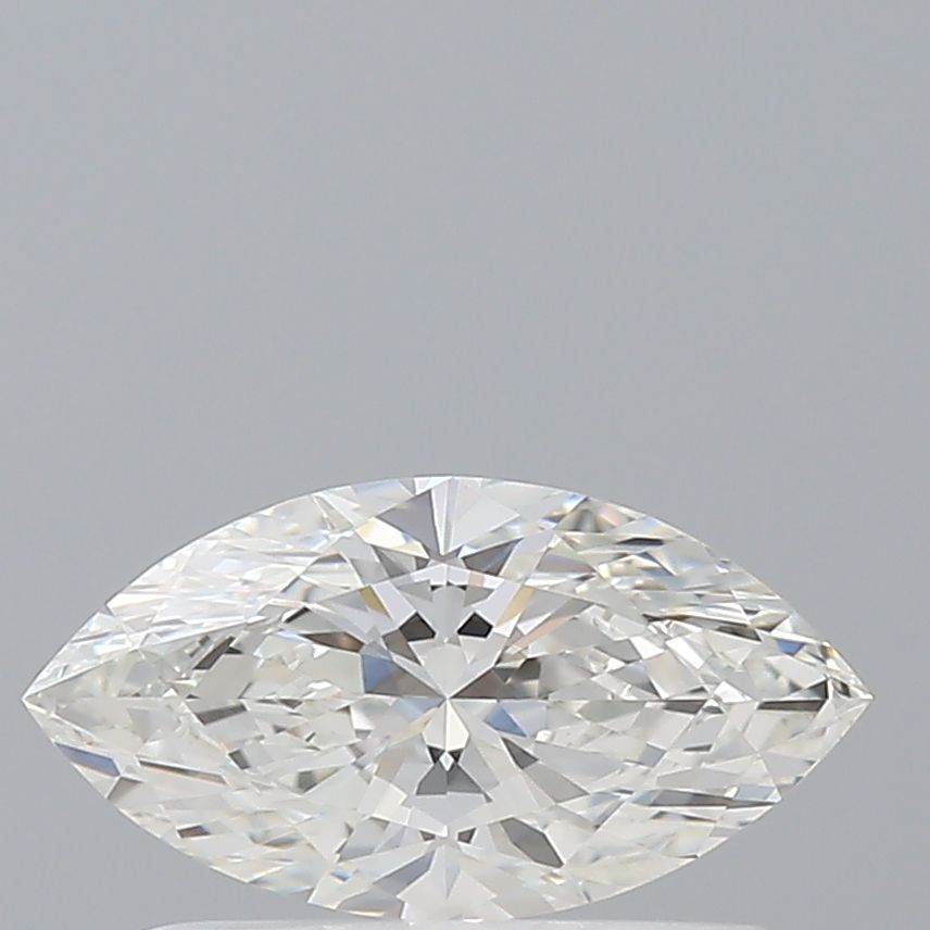 Diamond Natural 0,51Ct H-VVS2 Marquise - GIA7552993237 1