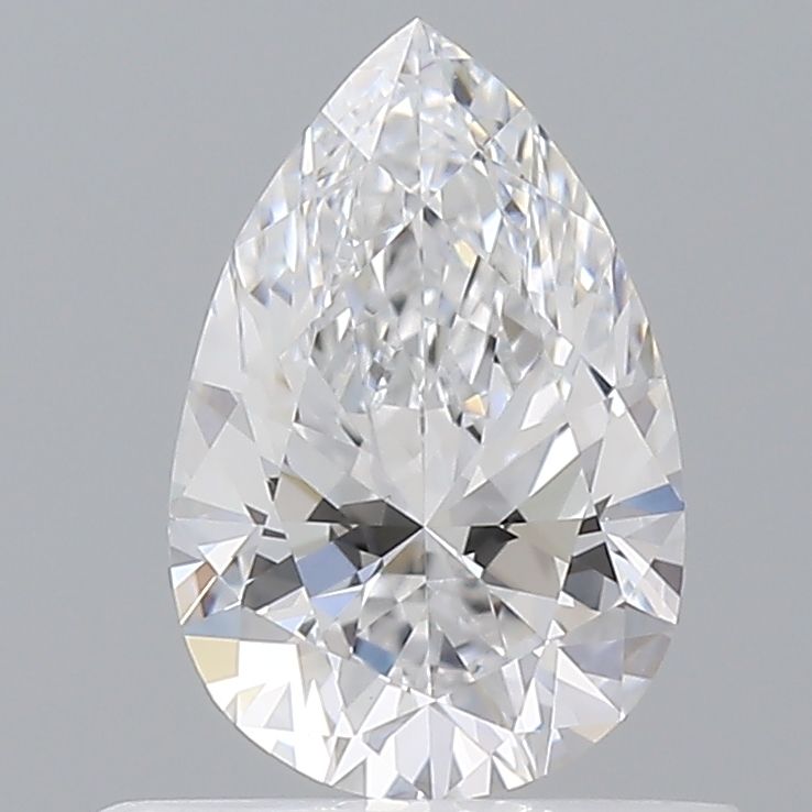 Diamond Natural 0,6Ct D-VS2 Pear - GIA6551989890 1