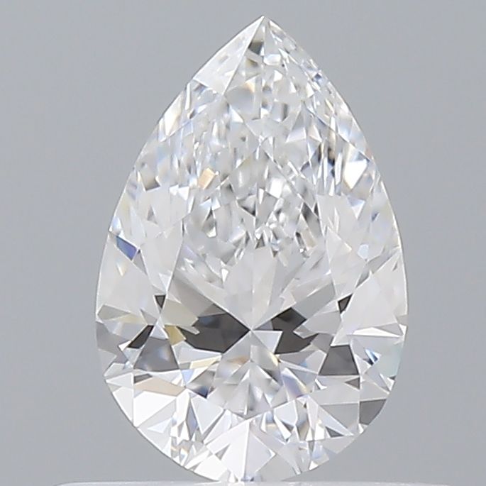Diamond Natural 0,5Ct D-VVS2 Pear - GIA7558976293 1