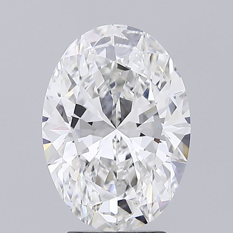 Lab Grown Diamond 3,66Ct F-VVS2 Oval - IGILG810644694 1