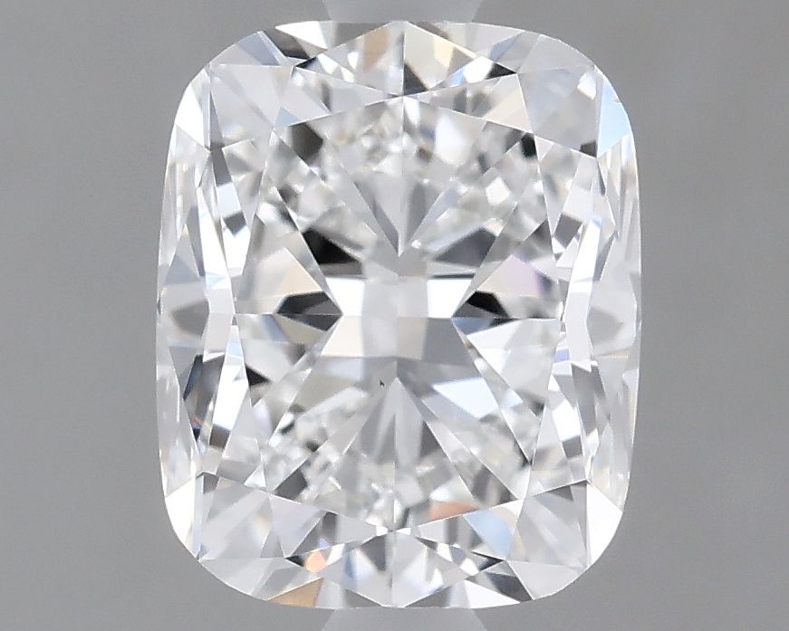 Diamond Natural 1Ct F-VS2 Cushion - GIA7568054718 1