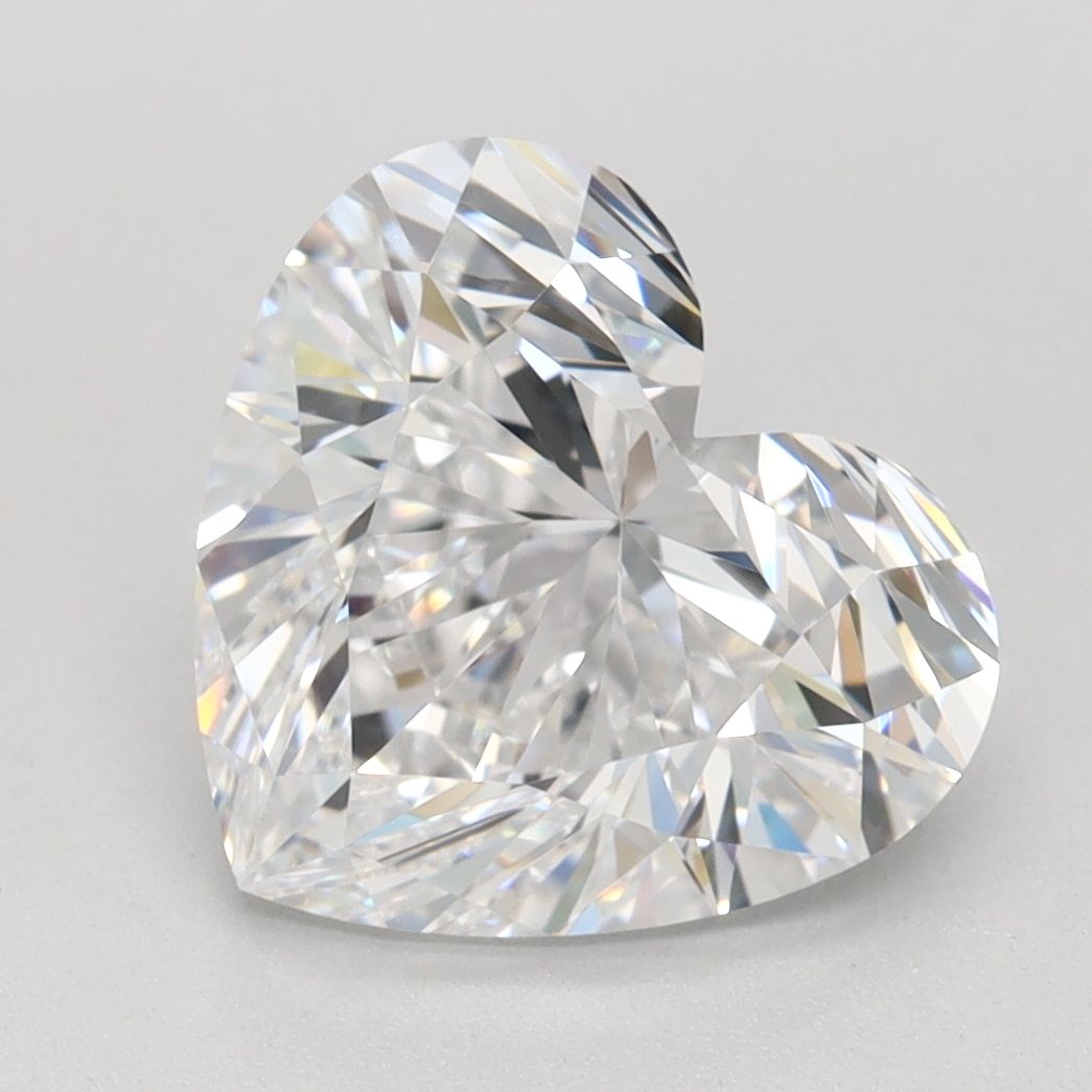 Lab Grown Diamond 2,72Ct D-FL Heart - IGILG816608843 1