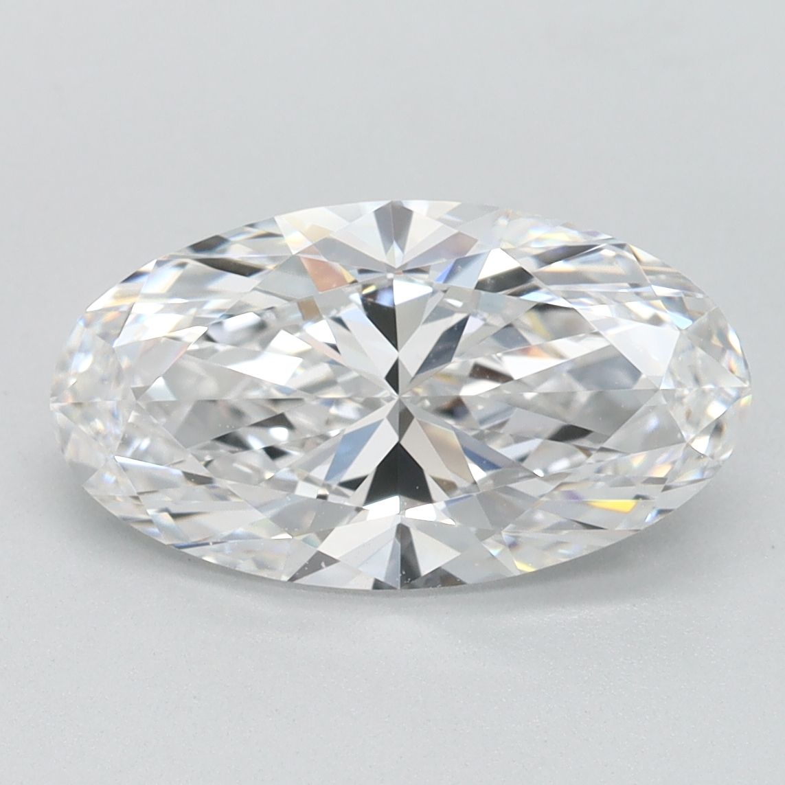 Lab Grown Diamond 2,2Ct D-FL Oval - IGILG816608822 1