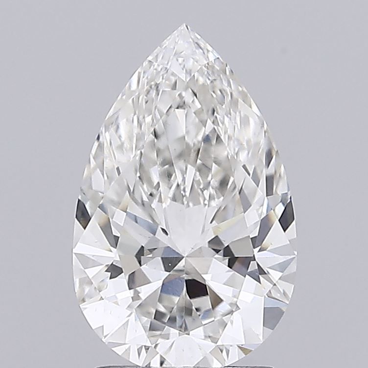 Lab Grown Diamond 2,09Ct F-VS1 Pear - IGILG827602997 1