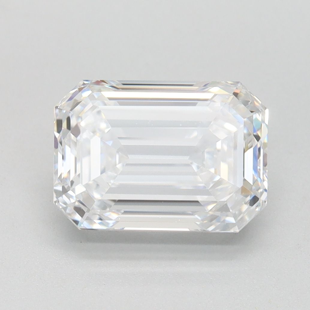 Lab Grown Diamond 2Ct D-FL Emerald - IGILG816608789 1