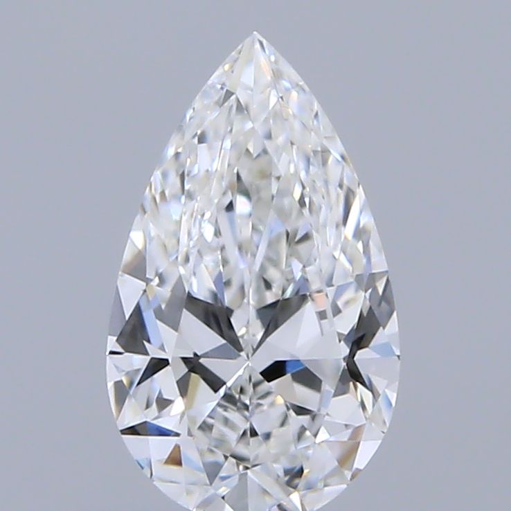 Diamond Natural 0,5Ct F-VVS2 Pear - GIA1559758811 1