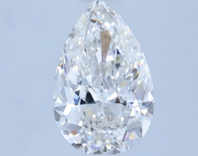 Diamond Natural 0,61Ct F-VS1 Pear - GIA5546018721 1