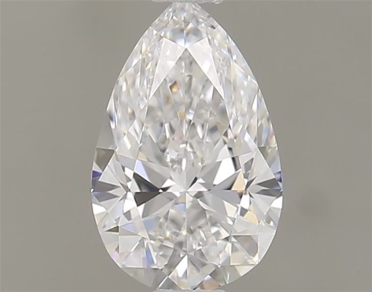 Diamond Natural 0,71Ct D-VVS2 Pear - GIA7568006085 1