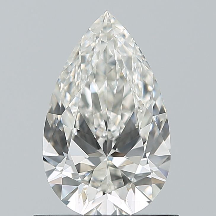 Diamond Natural 0,8Ct H-VVS1 Pear - GIA1569006038 1