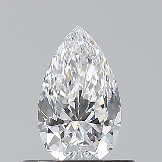 Diamond Natural 0,5Ct D-VVS2 Pear - GIA7568045391 1