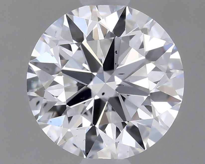 Diamond Natural 0,5Ct D-SI1 Round - GIA7561061208 1