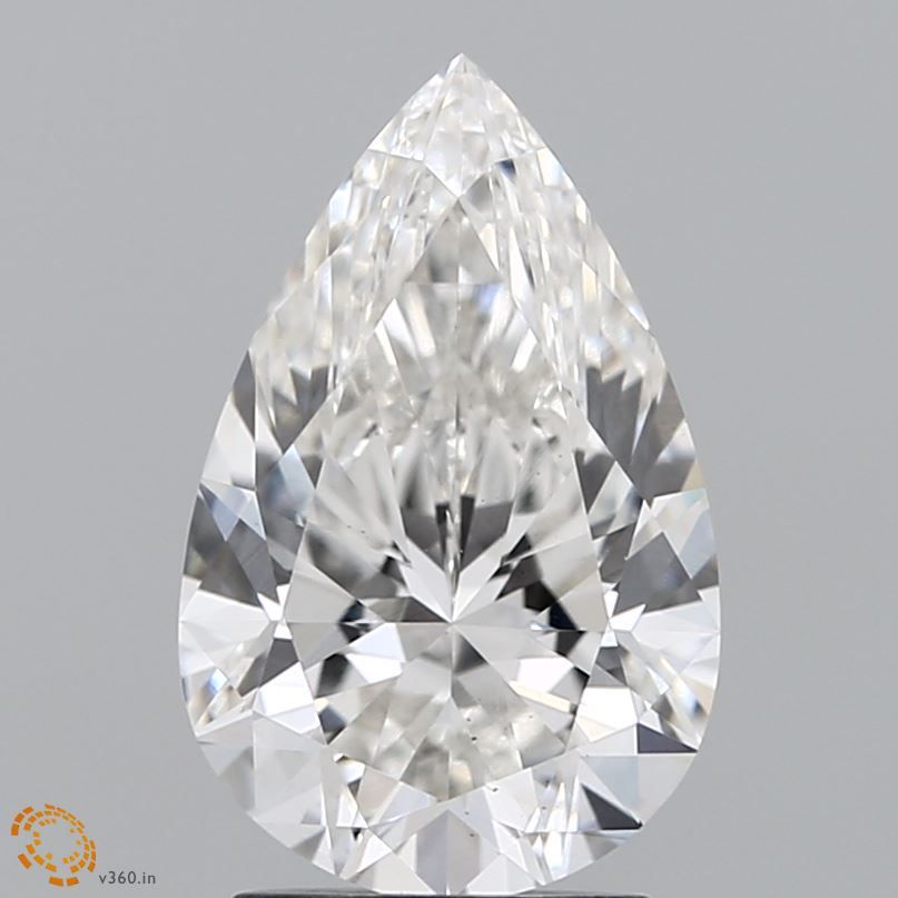 Lab Grown Diamond 2,5Ct G-VS1 Pear - IGILG576352967 1
